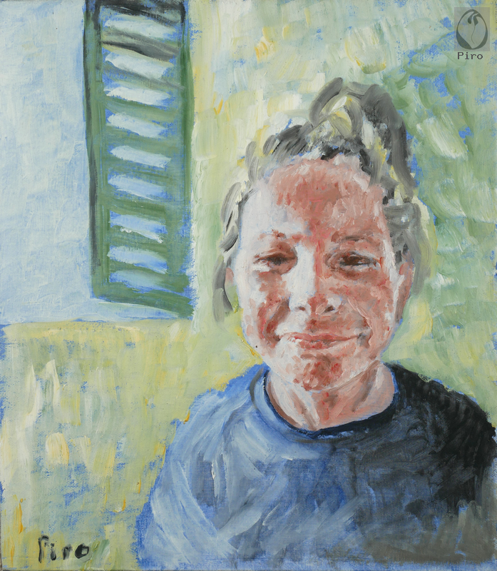 oil on canvas - olio su tela di Piro